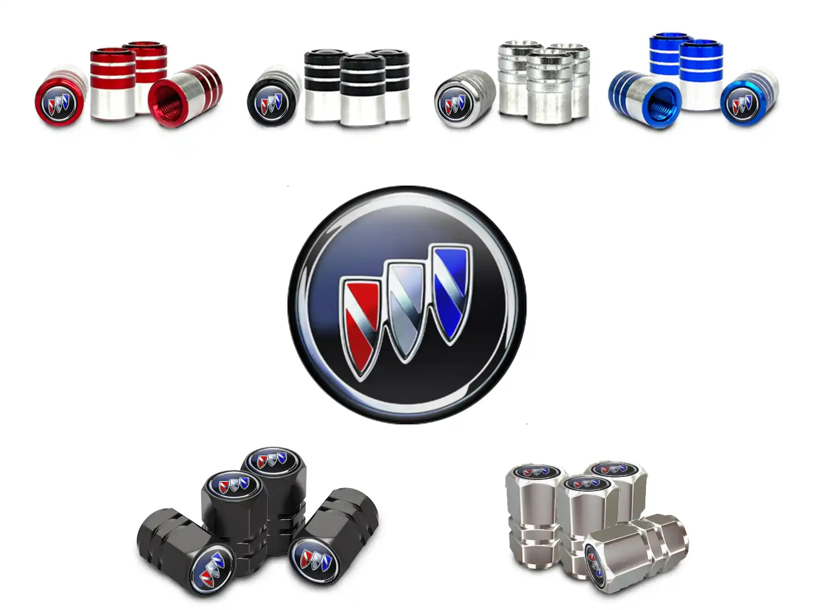 Buick Copri Valvola Bici Lega